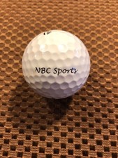 LOGO GOLF BALL-NBC SPORTS...TV