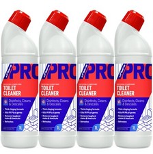 AIRSENZ Professional Toilet Cleaner Disinfectant Descaler 4L Thick Formula 4.25 per litre