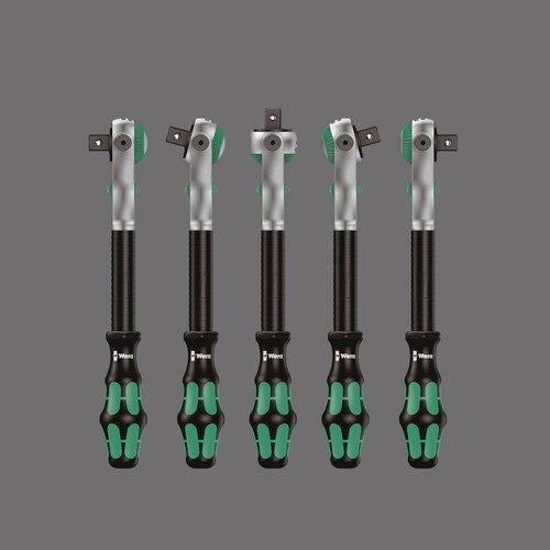 Wera 8100 SA 6 Zyklop Speed Ratchet Set 1/4" Drive Metric 05004016001 - Picture 7 of 11