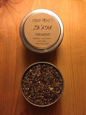 Spicy Mike's Za'atar Zaatar Zahtar Seasoning 4 oz. Tin