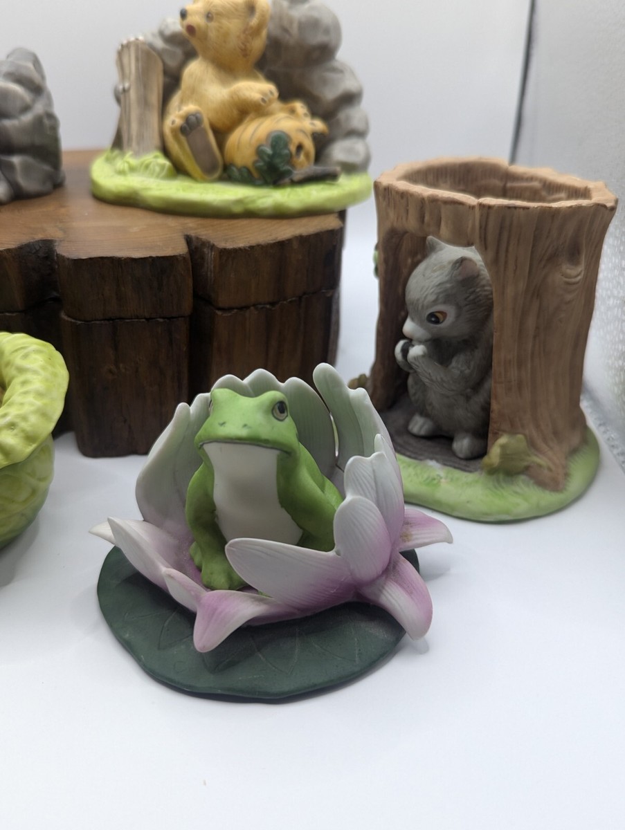 6-VINTAGE WOODLAND SURPRISES Animals JACQUELINE B SMITH 1984