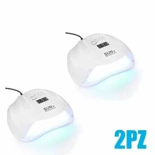 2X LAMPADA SUN X FORNETTO LED UV54W MANICURE TIMER RICOSTRUZIONE UNGHIE NAIL ART - Foto 1 di 5