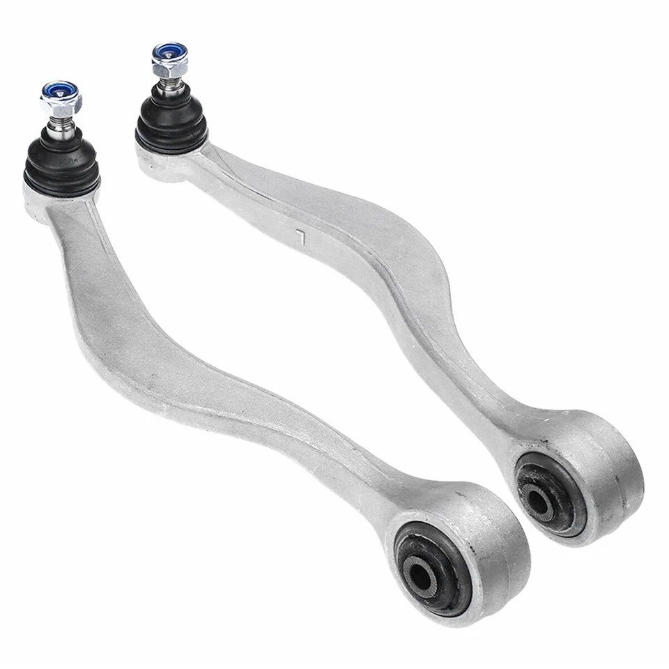 Juego de 8 barras estabilizadoras de brazo de control inferior superior delantero para BMW E32 735 740 iL Foto 4 de 4