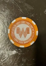 Whataburger Wrangler commemorative Poker Chip.