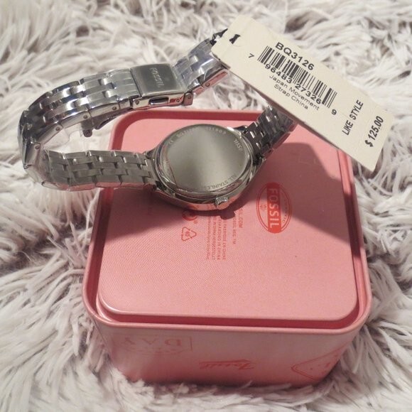 Fossil Womens Suitor Stainless Steel Watch BQ3126 BNWT! | eBay display picture 1