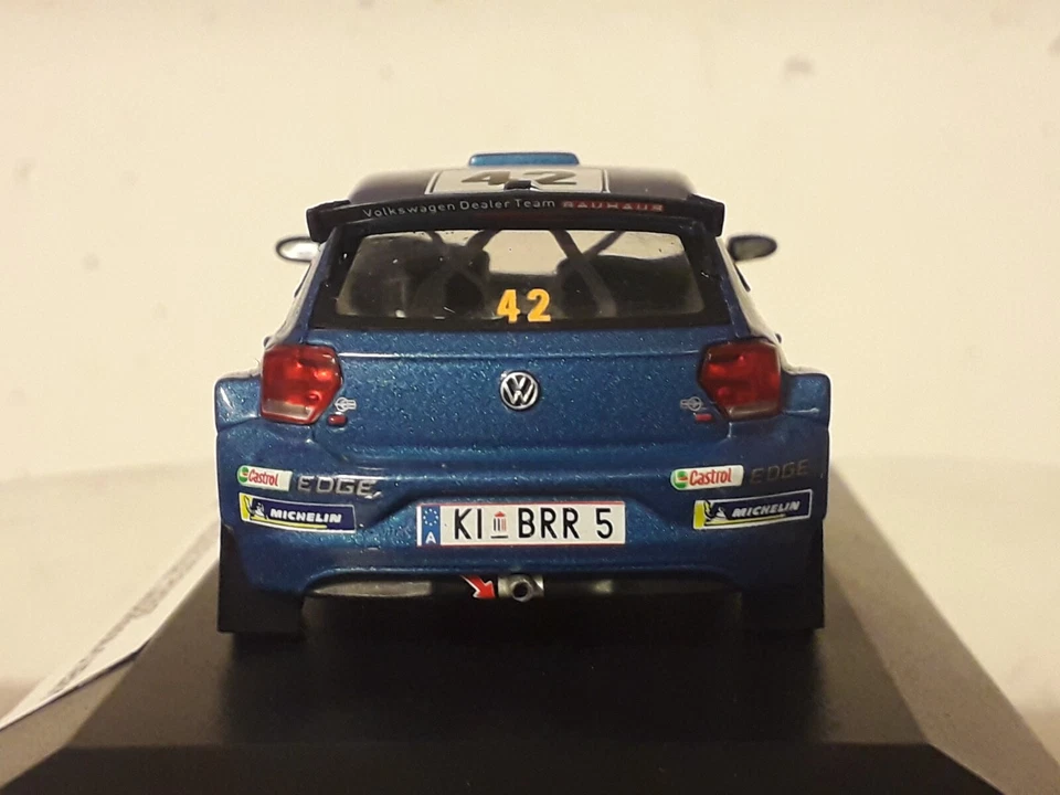 ixo ram706 vw polo gti r5 rally svezia 2019 j.andersson 1:43 - Immagine 4 di 4