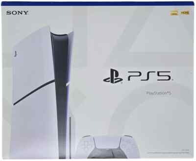 Sony PlayStation 5 Slim Console (White)