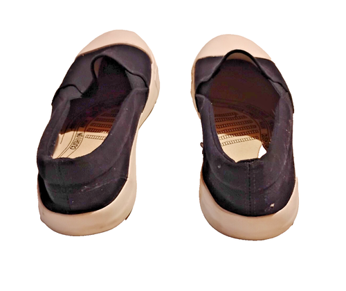 Inmate-Issued Jail Canvas Slip-On Shoes “Bound Step” Men’s 12 (Costume) - Foto 4 di 5