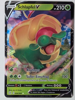 Appletun V Fusion Strike 026/264 Deutsch NM Pokemon