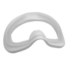 For Oculus Quest 2 Silicone Eye Mask Dustproof Cover Pad White VR Gaming
