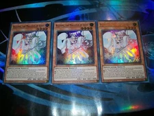 3x Rilliona, the Magistus of Verre 1st Edition Ultra Rare MAMA-EN058 Yu-Gi-Oh!