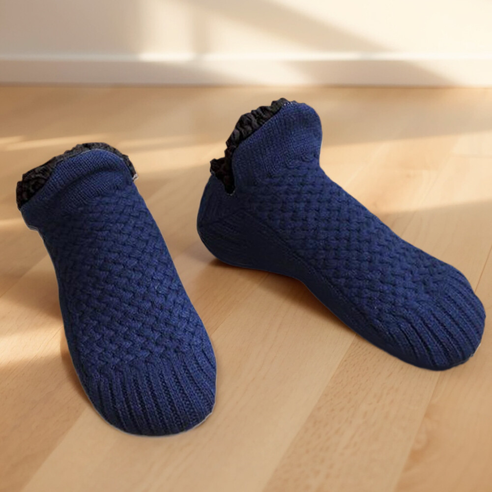 APL Ciabatte uomo donna invernali interno casa casa calze calde soffice Bodenso