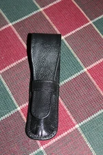 New Black Leather Pouch for Single Pen PSI Woodworking Products