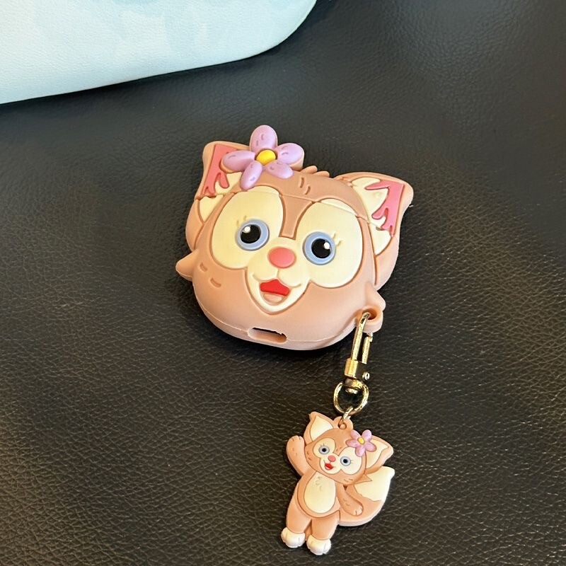 3D Cute Cartoon Silicone Earphone Case For 2024 Apple Airpods 4 Protective Cover 3D Cute Cartoon Silicone Earphone Case For 2024 Apple Airpods 4 Protective Cover