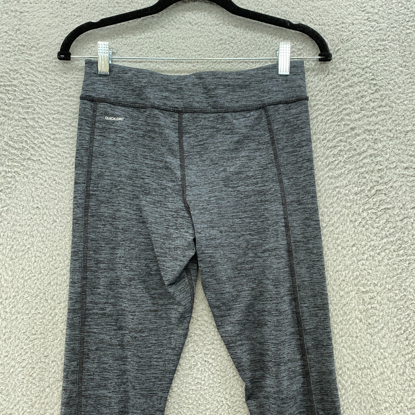 Xersion Leggings Girls 16 Cropped Quick-Dri Workout Gym Sports Heathered  Gray