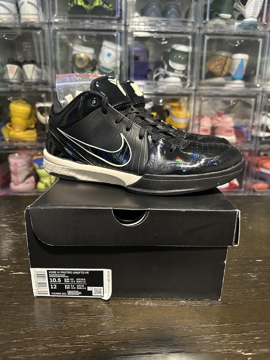 Size 10.5 - Nike Undefeated x Kobe 4 Protro Black | eBay Size 10.5 - Nike Undefeated x Kobe 4 Protro Black | eBay