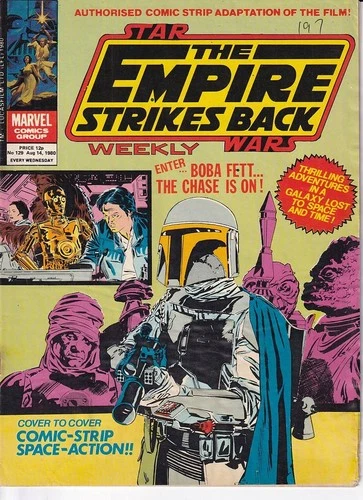 42775: Marvel Comics EMPIRE STRIKES BACK WEEKLY #129 VF Grade