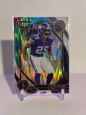 2024 Panini Select - Club Level Xavier Rhodes #201 Black & Orange Shock Prizm