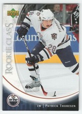 Hockey card | Patrick Thoresen #43 | 2006-07 Upper Deck Rookie Class Box Set. rookie card picture