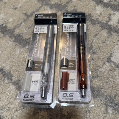 Lot Of 2 Japanese Mechanical Pencils Dr. Grip Play Balance 0.5mm