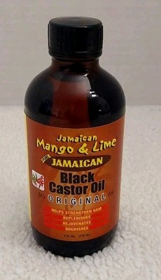Jamaican Mango & Lime Black Castor Oil 4fl oz Strength Hair Moisture