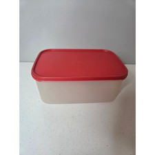 Tupperware Vintage Modular Mate #2 Harvest Orange 18 cups Food Storage Container