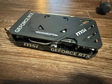 MSI GeForce RTX 4060 Ti VENTUS 2X BLACK 8GB OC Edition GDDR6 Graphics Card