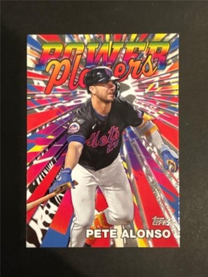 2025 Topps Celebration Power Players Insert #PP-10 Pete Alonso Mets