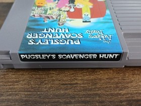 Addams Family Pugsley&rsquo;s Scavenger Hunt (Nintendo NES) Authentic - Game Only