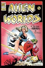ALIEN WORLDS #2 7.5 // DAVE STEVENS COVER PACIFIC COMICS 1983