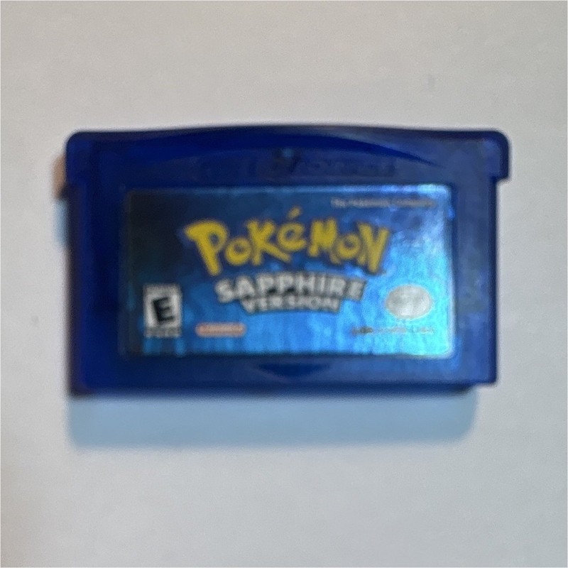 Pokémon: Sapphire Version Nintendo Game Boy Advance NTSC-U/C E Role Playing