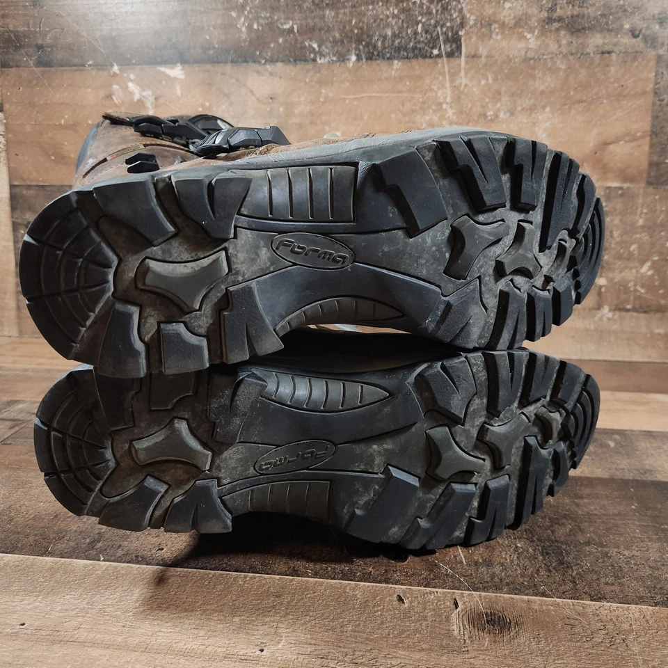 Botas de Motocicleta Forma Adventure Secas Para Hombre 12 46 Marrón Montar Doble Deporte Foto 4 de 4