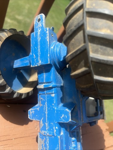 Vintage Ertl Ford 9700 Blue Farm Tractor Big 12” Made In USA - Picture 16 of 21
