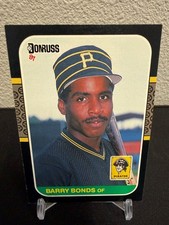 1987 Donruss - Barry Bonds ROOKIE Card #361 - Pittsburgh Pirates. rookie card picture