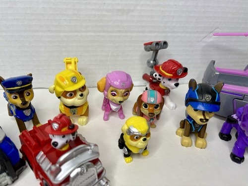 Paw Patrol Rescue 11 pezzi Pup Squad action figure e veicoli - Foto 3 di 7