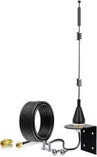 WLAN Antenne Dualband 2.4 GHz 5.8 GHz RP SMA SMA Adapter Wandhalterung