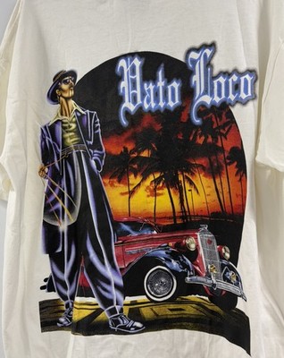 90sEasyriders Tシャツ XL バッファロー Vintage 90s TShirt Men XL Lowrider Vato Cholo Homie 90s Gangster