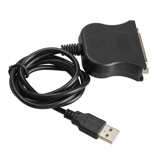 USB to 25 Pinhole Parallel Cable DB25 Interface IEEE 1284 Printer USB2.02844 - Afbeelding 2 van 6
