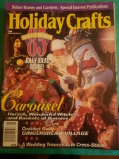 Better Homes And Gardens Holiday Crafts Magazines- Lot Of 3