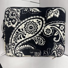 Vera Bradley Tablet Sleeve E-reader Cover Padded Case Retired Midnight Paisley