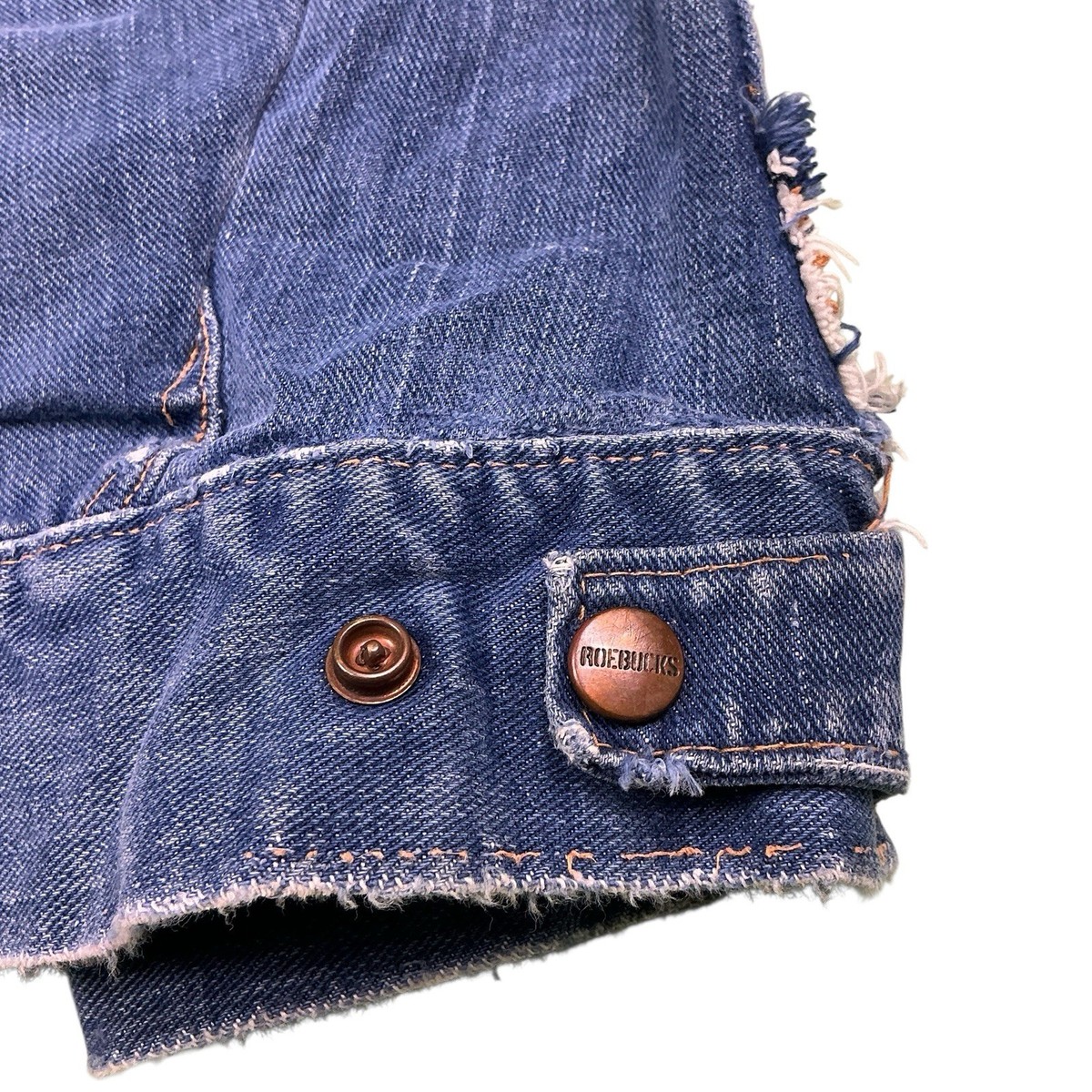 Vintage 1950s/60s Sears Roebucks selvedge denim jacket XS/S | eBay