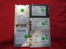 Lot of 5pcs Crucial,Skhynix,Kingfast,SSSTC 1TB SATA III 6Gb/s 2.5" SSD
