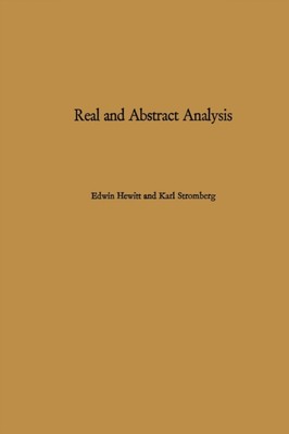 Hewitt - Real and Abstract Analysis   A modern treatment of the theory - X555z