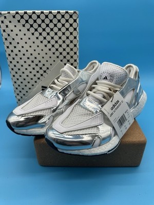 adidas Stella McCartney Ultraboost 22 Silver White women US 7 EU  38 2/3 Run