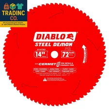 Steel Demon Cermet II Saw Blade for Medium Metal - Triple Chip Cutting Action - 