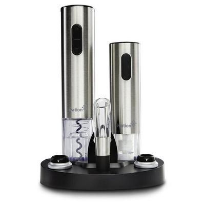 #ad Ivation Electric Wine Gift Set – Includes Bottle Opener Aerator Vacuum P $110.93