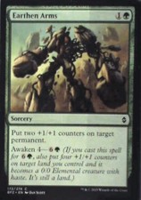 Earthen Arms - Battle for Zendikar: #172, Magic: The Gathering Nm C280