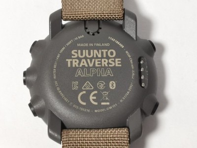 Exc Suunto Traverse Alpha SS022292000 OW151 GPS GLONASS Outdoor