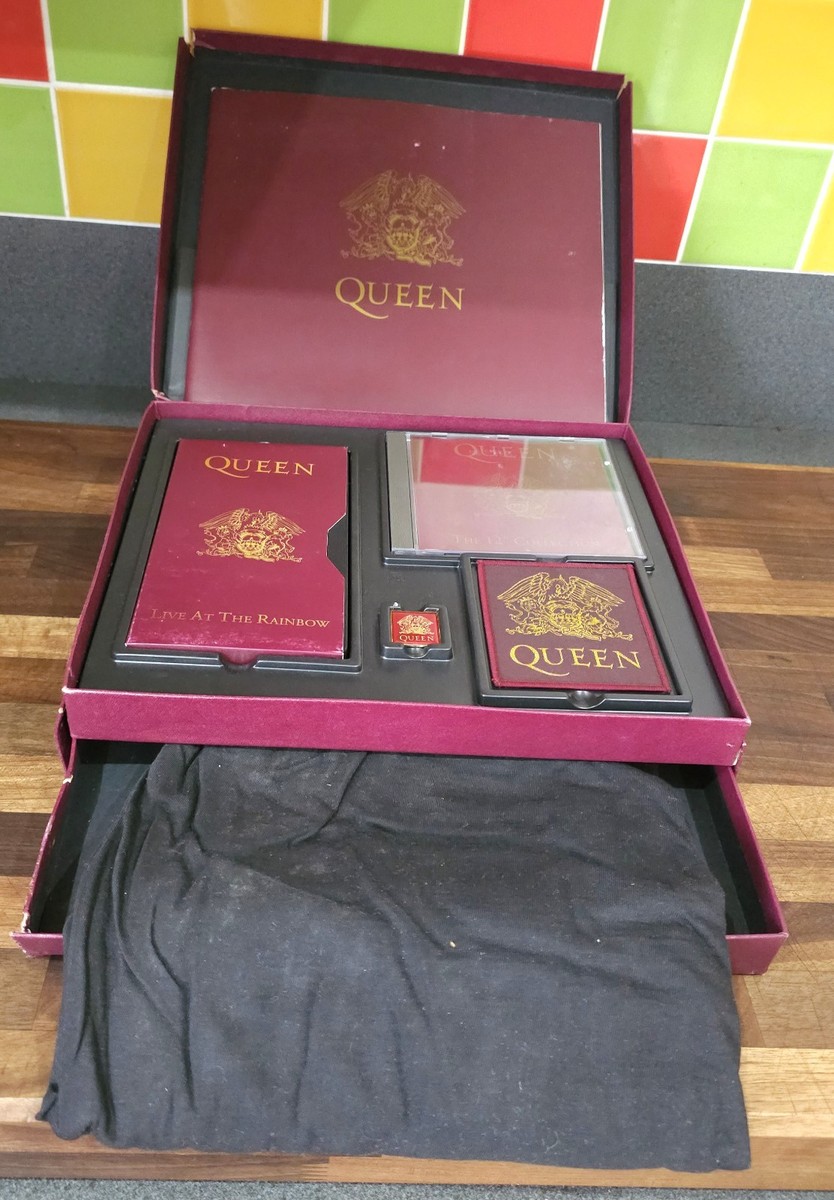 Queen - Box Of Tricks (1992) - CD VHS T-Shirt etc. Complete Box