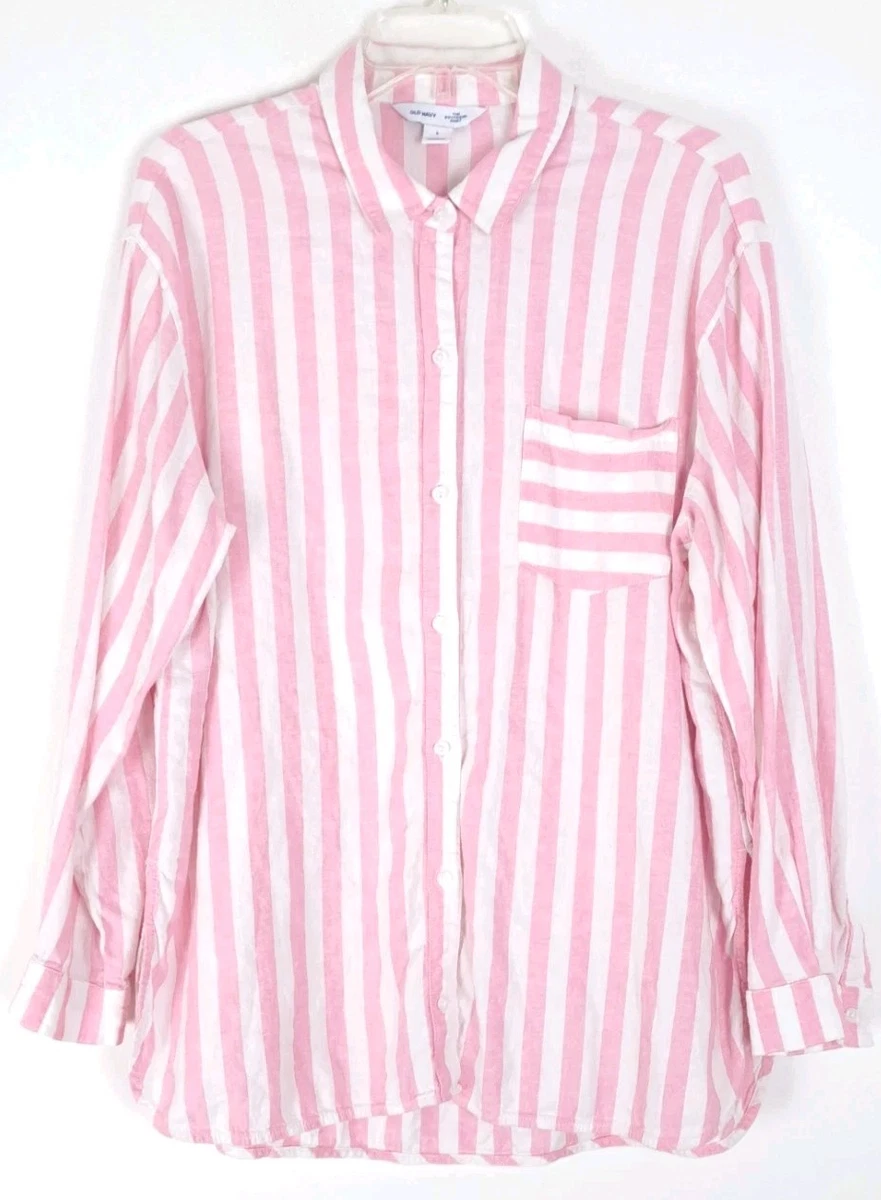 Top Old Navy Fille (6-7 Ans / Taille S) - Violet, Broderies, Mélange Lin - NWT